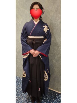 ファースト(FIRST) 卒業式袴着付け+ヘアセット