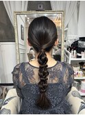 ローポニーアレンジ