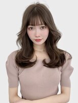 ユーフォリア 渋谷グランデ(Euphoria SHIBUYA GRANDE)&nbsp;韓国ガーリー 韓国ヘア くびれヘア ベージュジュカラー