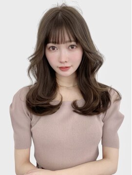 ユーフォリア 渋谷グランデ(Euphoria SHIBUYA GRANDE) 韓国ガーリー 韓国ヘア くびれヘア ベージュジュカラー