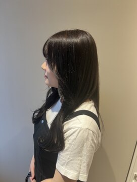 ラシンバン(LashinVan) 韓国風レイヤー　透明感ブルーラベンダーグレージュ