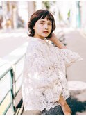 オン眉ボブ/20代/３０代/40代/髪質改善/西阿知/イオン倉敷