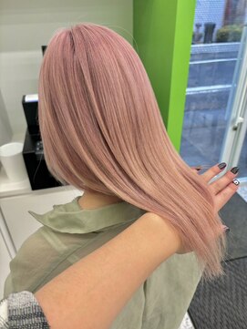 エニフォーイーストハム(Eni for eastham) ブリーチカラー/ピンクベージュ