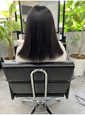 髪質改善ストレート