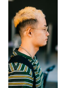 カフ(CAF) CAF河内 メンズダブルカラー メンズカラー メンズカット