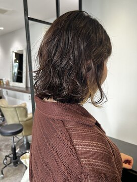 レアワンハナレ センター北美容院(lea/1 HANARE) ボブパーマ