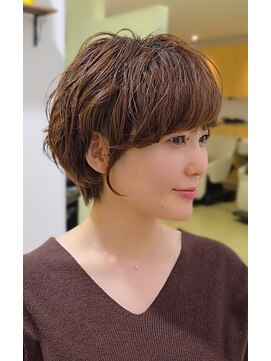 アデイ 大森店(AdAy) ショートボブ パーマ