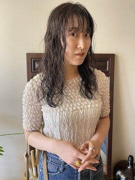 セン(sen) ロングパーマ