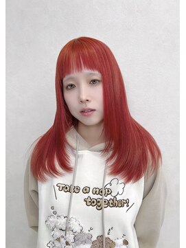 アイセ(I.se Eir TOKYO) チェリーレッド/ケアブリーチ/ダブルカラー/ハイトーン/西葛西