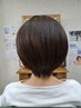 カット+リタッチカラー【再来４０日以内】+ファイバープレックス￥10500