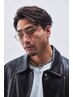 垢抜けメンズに！カット+カラー+トリートメント+眉カット+ヘッドスパ￥10450