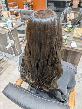 アヴァンス 和泉中央店(AVANCE) 透明感カラー×グレージュ×髪質改善