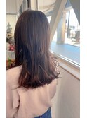 ゆるふわ巻き×ショコラブラウン