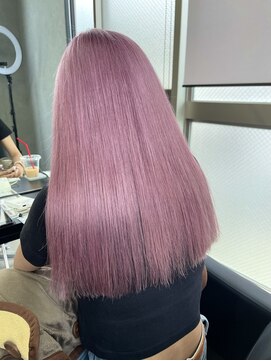 シエンゴールド(CIEN gold) ピンクカラー/ペールピンク/暖色カラー#浜松駅#カラー#ブリーチ