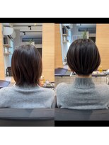 カロン バイ ジーナ 柏の葉キャンパス(Kalon by Zina)&nbsp;暗めカラーショート【Zina柏の葉キャンパス】