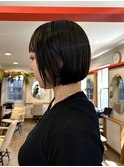 ボブ/ボブカット/透明感カラー/ベージュカラー/20代/30代