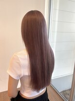 ファースト 長町店(first)&nbsp;《ハイトーンカラー》淡いピンクベージュカラー