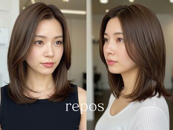 repos　清洲店　髪質改善/白髪染め/縮毛矯正（旧：repos【ルポ】）