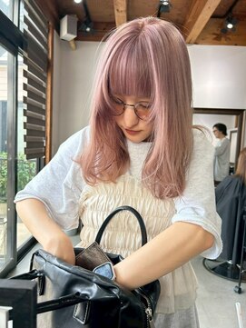 ラック 津田沼(LUCK) ピンクダークピンクデザインカラーハイトーン