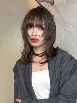 【渋谷】レイヤーカット#フェイスレイヤー＃ウルフカット