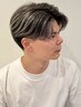 メンズカット＋ハイライトカラー　￥15,400～