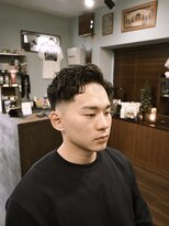 ディーアイジーカットクラブ(DiG CUT CLUB)&nbsp;かき上げパーマ