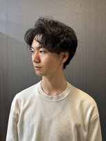 リリー(Lily) くせ毛センターパート【理容室】川崎/品川/大森/大森山王/田町