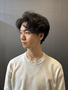 リリー(Lily) くせ毛センターパート【理容室】川崎/品川/大森/大森山王/田町