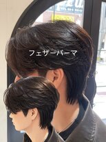 アロハ(ALoha)&nbsp;バーム仕上げ　〈　フェザーパーマ　〉