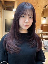 アールイー(Re:)&nbsp;ローレイヤーカット　×   ボルドー