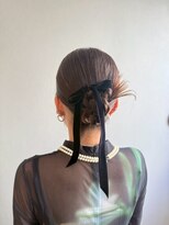 エール 生駒(aile Total Beauty Salon)&nbsp;タイトお団子カチモリアレンジ×リボン