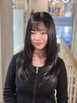 ディーボーイ 下通本店(D-BOY)&nbsp;暗髪ロングレイヤーでつくる柔らかい抜け感◎