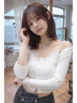 フリックヘアサロン 梅田茶屋町2号店(FLICK HAIR SALON) 小顔レイヤーカット/韓国ヘア/ハッシュカット/梅田