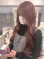 ラファンジュ ヘアー(Rohange hair)&nbsp;チェリーピンク/レッドブラウン/韓国ヘア