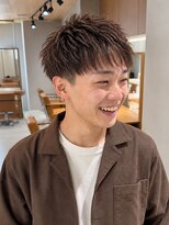 ローム 北花田店(Rome) メンズショート毛流れショート束感ヘアナチュラルショート