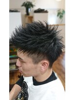 リアム ヘアアンドメイク(liam hair and make)&nbsp;ブロックモヒカン