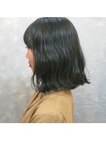 ラヴリア カミツ(LOVERIA KAMITSU)&nbsp;オリーブグレー　ラフウェーブ