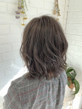 アッシュ 高幡不動店(Ash) 【Ash高幡不動店×山崎】外ハネボブディグレージュ