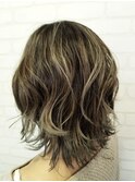 ショートスタイルバレイヤージュ☆