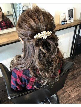 ヘッズ(HEADZ) ハーフアップ