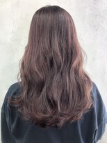 アイティーバイアルバム 藤沢店(IT by ALBUM)&nbsp;オレンジベージュ_アースカラーくびれヘア_ba337412