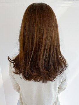 アイティーバイアルバム 下北沢店(IT by ALBUM) ワンカールロング_ショコラベージュボブルフ_ba352712