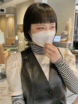 ヘアー アイス ルーチェ(HAIR ICI LUCE) ボブ ワイドバング/今枝