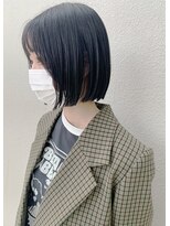 モリオ フロム ロンドン サッポロファクトリー店(morio FROM LONDON)&nbsp;【morio札幌】札幌ショートボブ　あごライン黒髪ぱつっとボブ