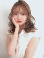 クシュ 所沢西口プロぺ通り(kusyu... )&nbsp;ショコラアッシュ/ヘルシースタイル/ふんわりカール/金髪ボブ