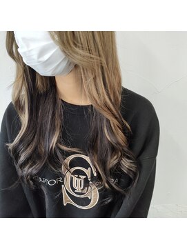 プルエクステのお店ネクスト(NEXT) #プルエクステ#インナーカラー#ブラック#ハイトーン