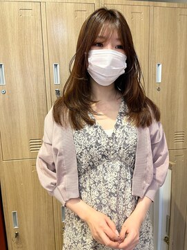 ローレンジウ(LOREN JU) 名駅/名古屋駅/学割U24/レイヤーカット/オージュア/ダブルカラー