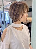 ショート/前髪カット/レイヤーカット×美髪★髪質改善
