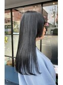 韓国ロング×姫カット