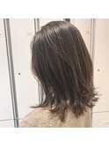 白髪ぼかしハイライトで白髪染めもオシャレに楽しむ